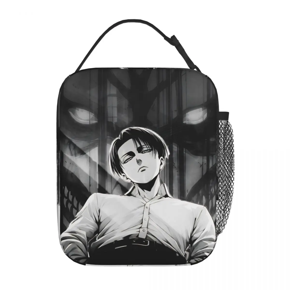 

Levi Ackerman изолированные сумки для обеда герметичные аниме AOT многоразовая сумка-холодильник сумка-тоут ланч-бокс пляжная уличная сумка для еды