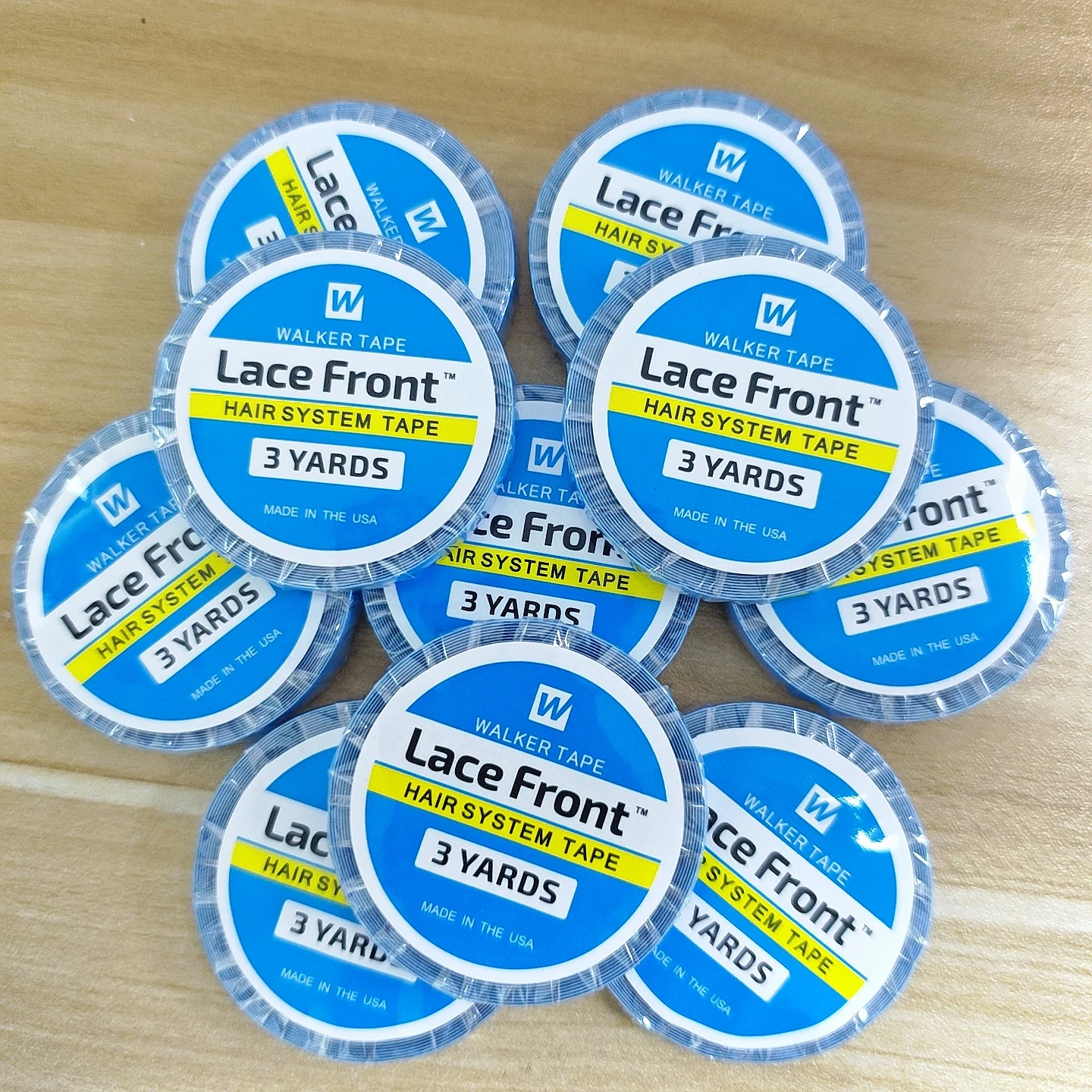 

VADES 10/5PCS walker tape ultra hold Wig Lace Glue Tape longth 3yards*width 0.8cm lace front hair system tape in hair extensions