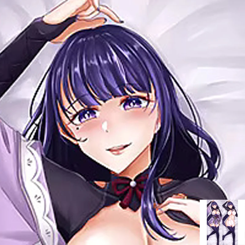 

Anime Dakimakura Pillow Case Fate Sexy and Busty Raiden Shogun Double-Sided Halloween Decoration