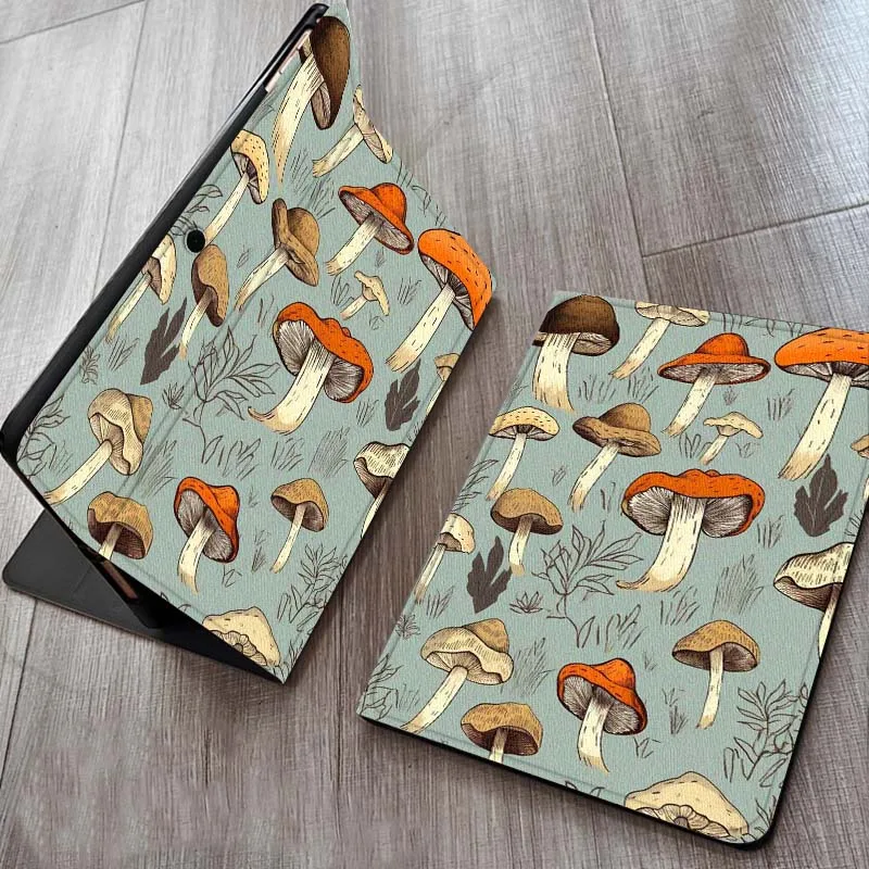 

Cartoon Mushroom Plant Pattern Case For OPPO Realme Pad Air X 10.36 11 Inch Tablet
