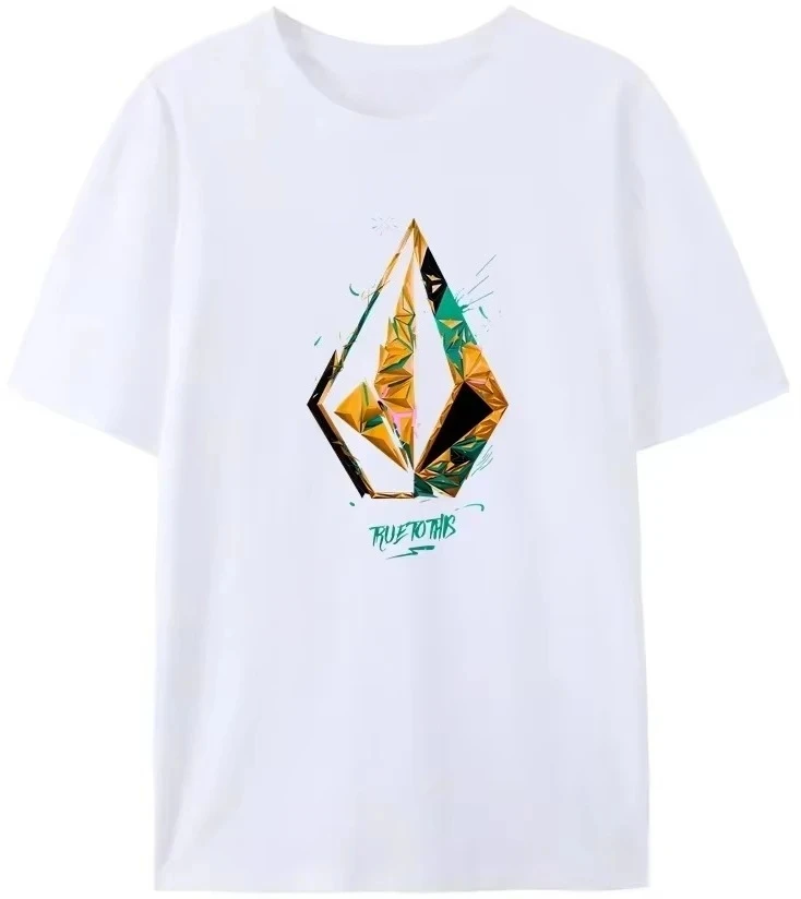 Pop Vol 2026 Com Men Women Cotton T-shirt Luxury Brand Fashion Top Casual Short Sleeve Streetwear Classic Print Loose Tee