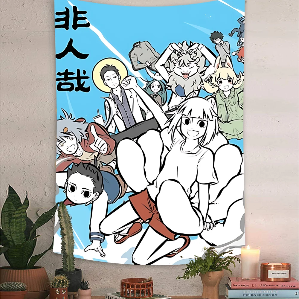 

Popular Animation Fei Ren Zaidaily Life Of The Chinese Immortals Reusable Backdrop Cloth Animal Background Cloth Decoration