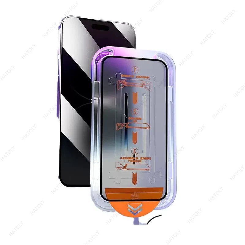 4PC Dust Free Easy Installation Glass Screen Protector For Xiaomi Poco F7 5G Black Edge Protective Film For Redmi Turbo 4 Pro - view 4