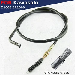 Motorcycle Parts Clutch Cable Pull Brake Line For Kawasaki Z1000 ZR1000 2007-2008   Brand New High Quality PVC Rubber Equipments