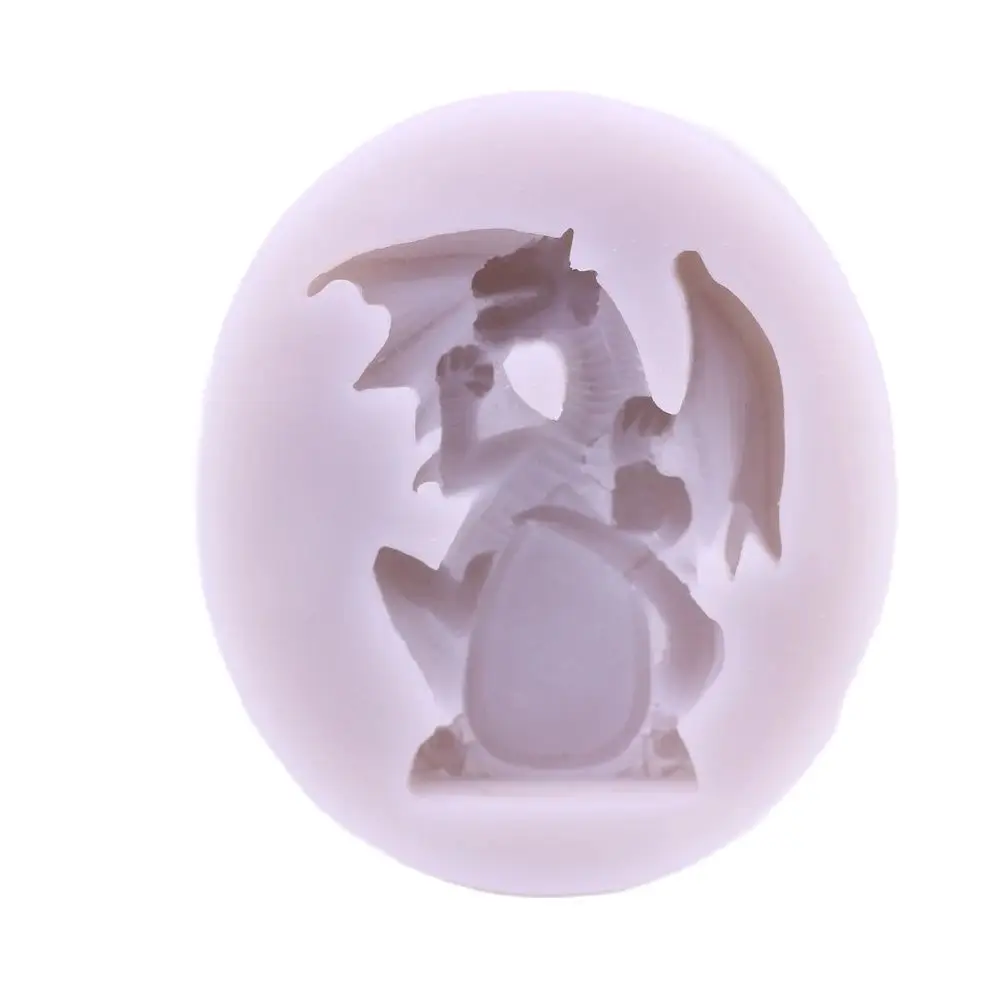 3D Flying Dragon Silicone Cake Topper Mold Fondant Mould for Chocolate Sugarcraft Baking
