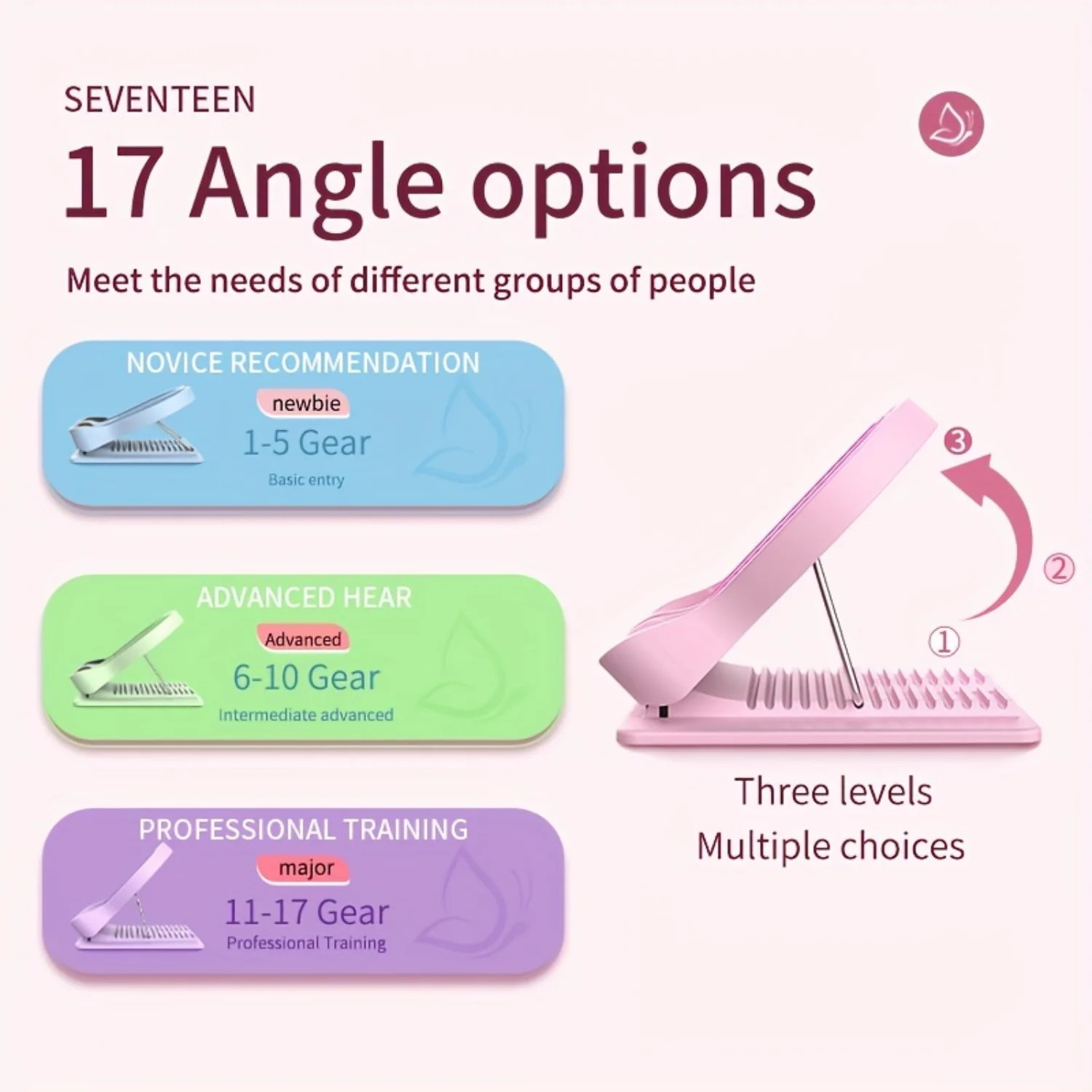 

Calf Stretcher: Leg Slimming & Stretching Device, Slanted Board for Yoga Pilates Exercises