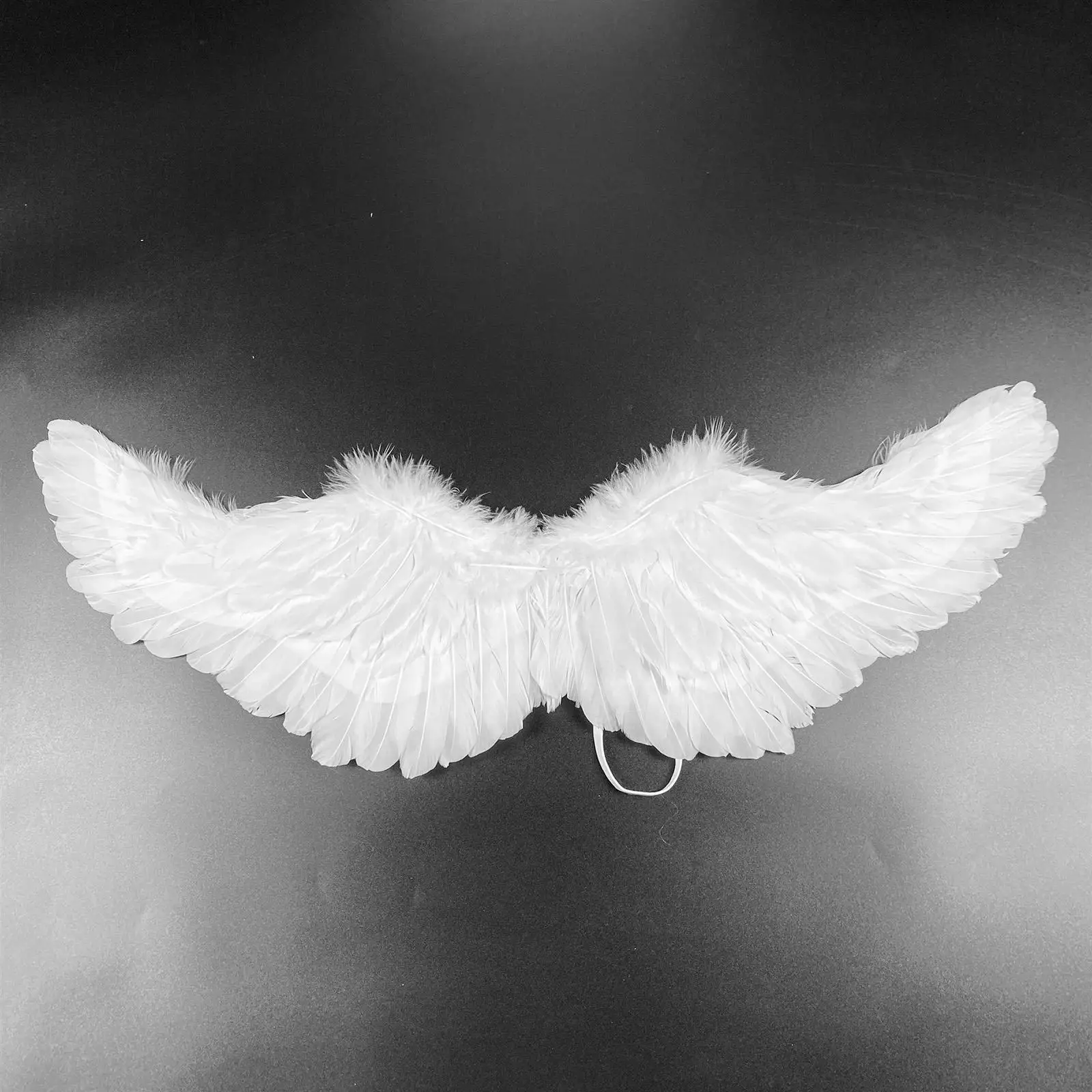 White Feather Angel Wing Costume Set for Women Girls Teens Cosplay Party Fancy Dress Halloween Props Headband and Halo Kit