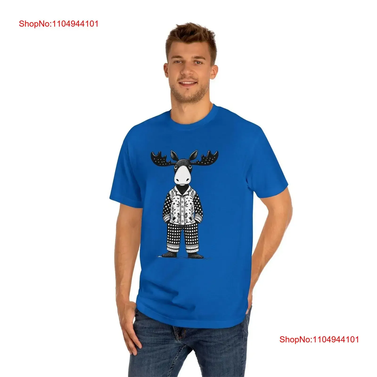 Moose Cotton T Shir…