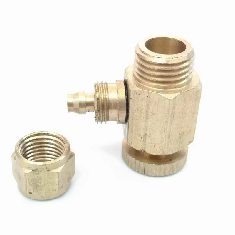 Dental Accessories Air Pump Drain Valve Compressor Drain Valve Air Pump Exhaust Valve Two-point Screw Port Brass Quick Twist