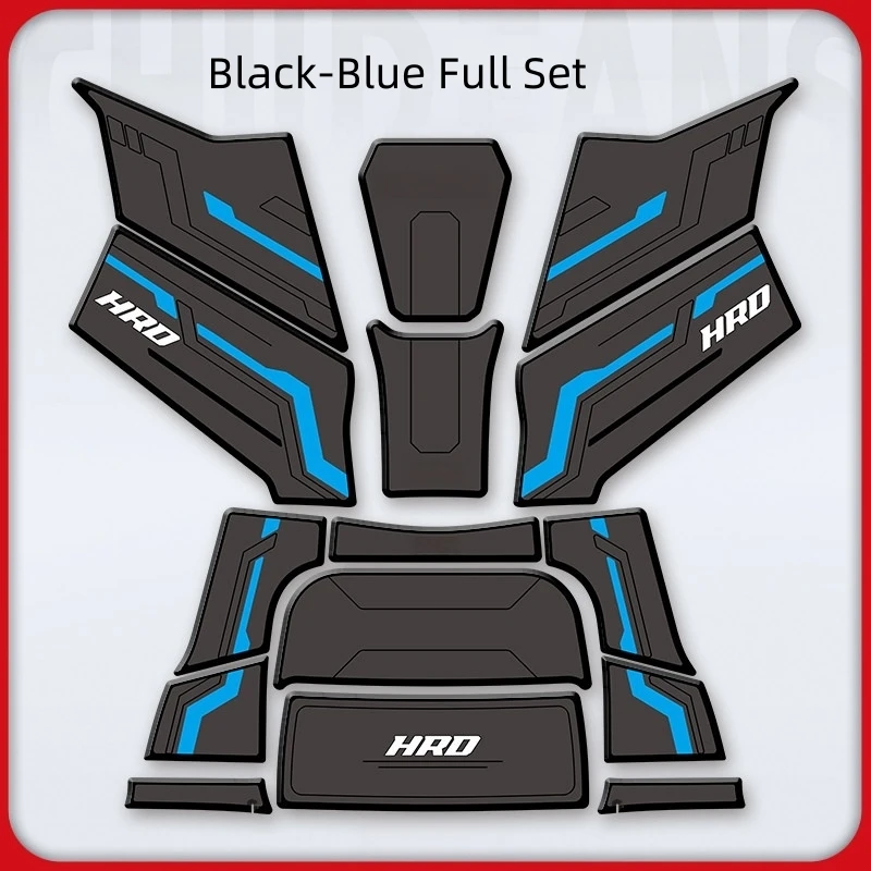 For Honda HRD125 2026 Anti‑Slip Rubber Tank Footboard Decals Waterproof Sun‑Proof Anti‑Scratch Stickers Mod Accessories