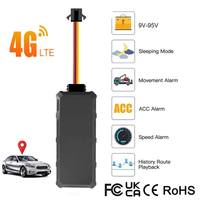 2025 4G GPS Tracker Car 9-95V Motorcycle 4G GPS Tracker Cut Off Oil Tracker Auto GPS GSM Locator Tracking Device Shock Alarm