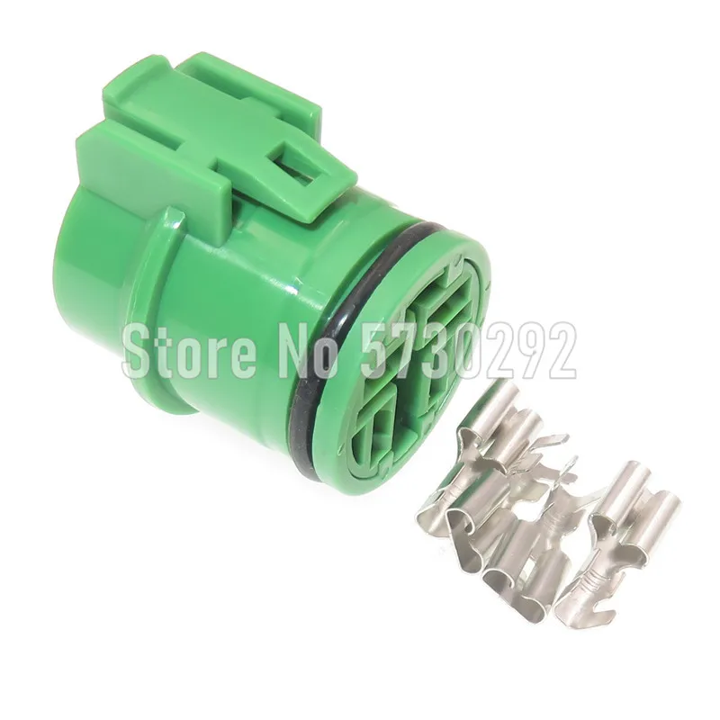 

4P 6.3 Series Automotive Large Current Wire Harness Plastic Housing Waterproof Plug With Terminal