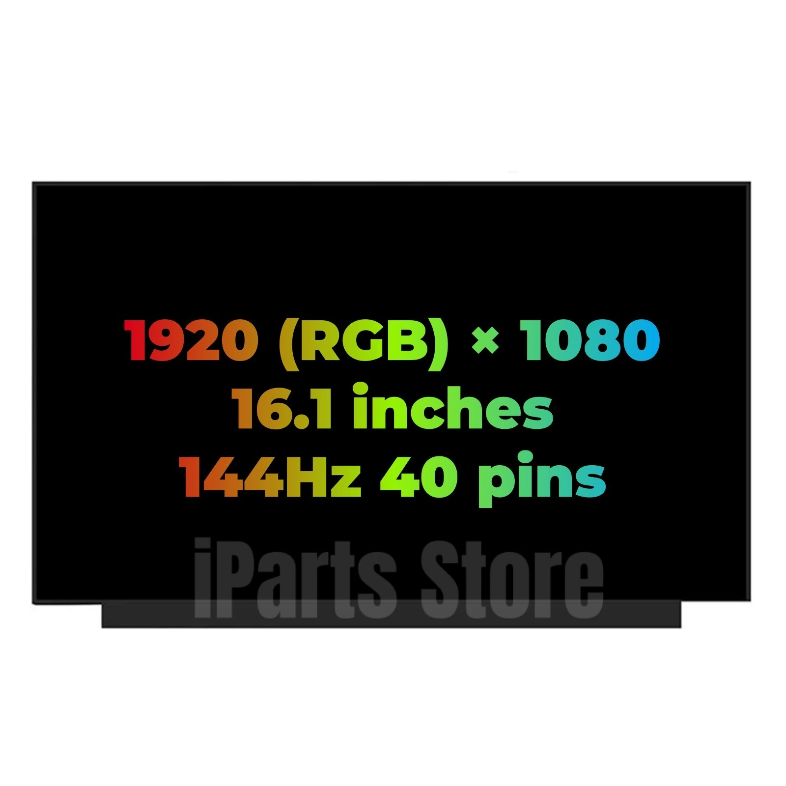 iParts Replacement New Display for HP Victus 16-D 16-d0280TX 16-d0201TX 16-D0000 16-D0503la 16.1 Inch FHD 144Hz LCD Screen OEM