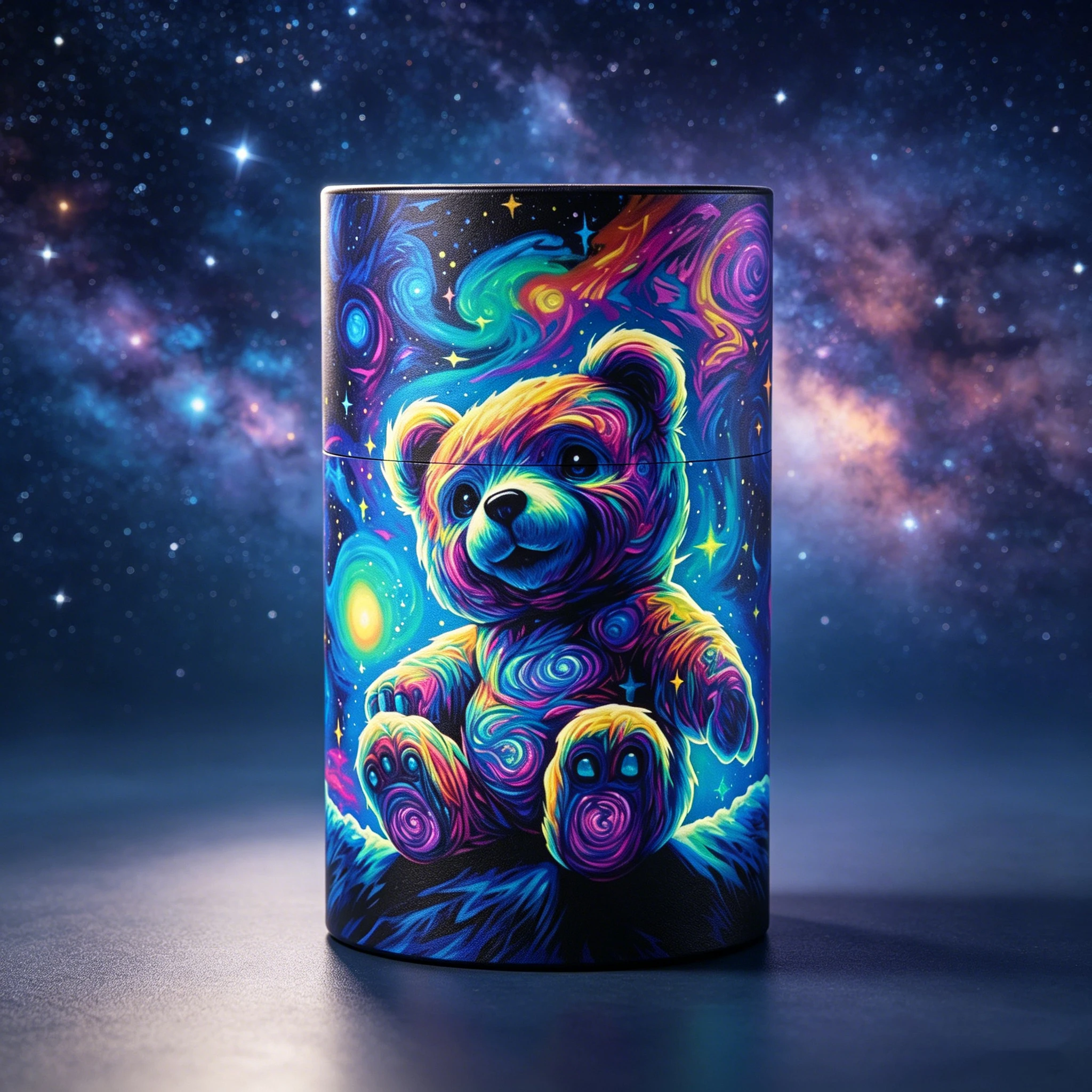 Cartoon Printing Plastic Air Tight Tobacco Jar