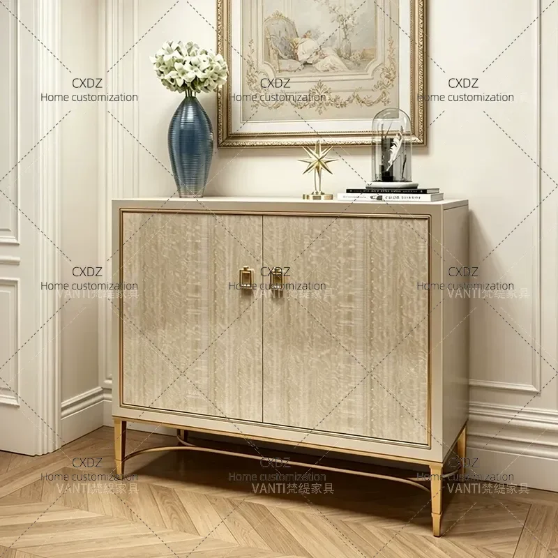 Modern Simple Shoe Cabinet Entrance Storage Locker Light Luxury Style Hallway Organizer Advanced Entryway Furniture