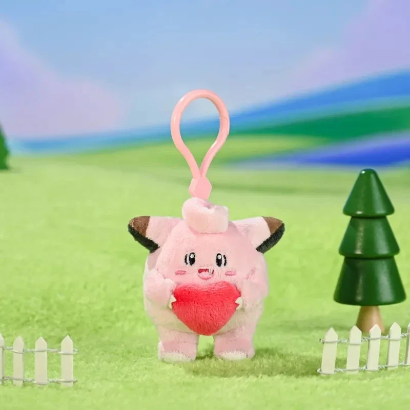 Pokemon Pikachu Bulbasaur Gengar Mimikyu Plusle Minun Kawaii Peluche Ripiene Portachiavi Zaino Ciondolo Portachiavi Regali di Compleanno