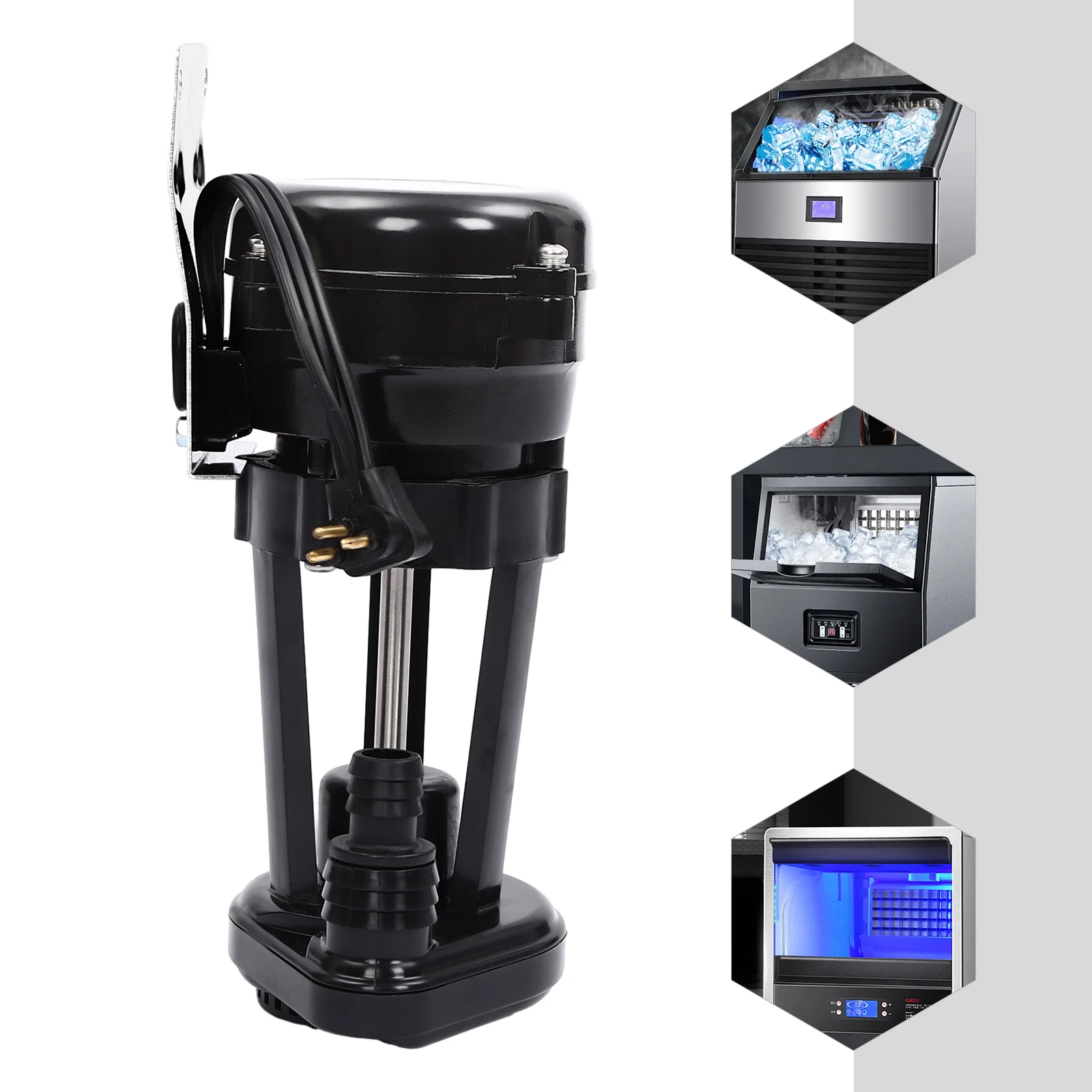 

Насос для льдогенератора 110В, 1450 об/мин, для приготовления льда дома и в кафе/чайных магазинах