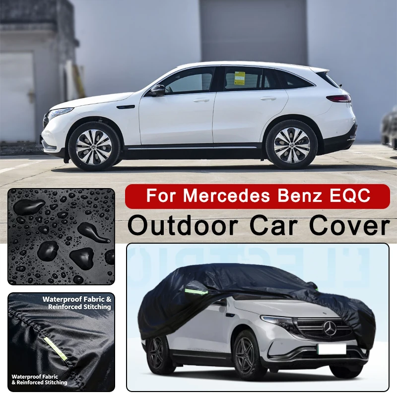 

All-Season Car Cover for Mercedes Benz EQC 350 400 - Outdoor Full Protection, Waterproof Dustproof Heat-Resistant Accessories