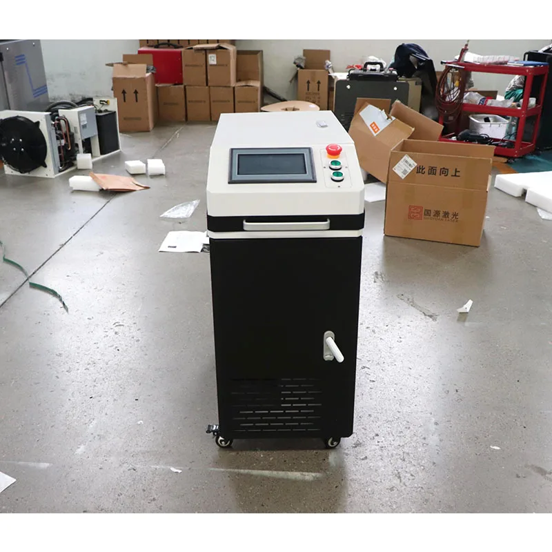 High Efficiency Rust Removal Laser Pulse Cleaning Machine/Laser Cleaner 200W/300W/500W