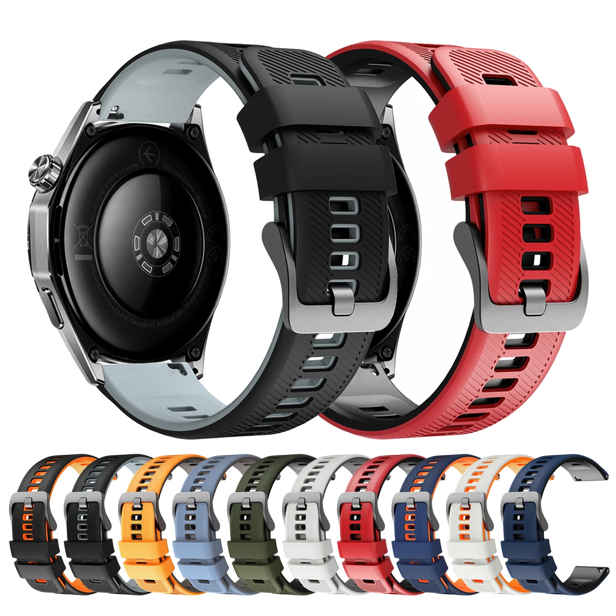 Silicone Strap for Redmi Watch 5 Active/5 Lite Smartwatch Belt Adjustable Bracelet Correa Xiaomi Watch S5 S4 S2 S1 pro 22mm Band