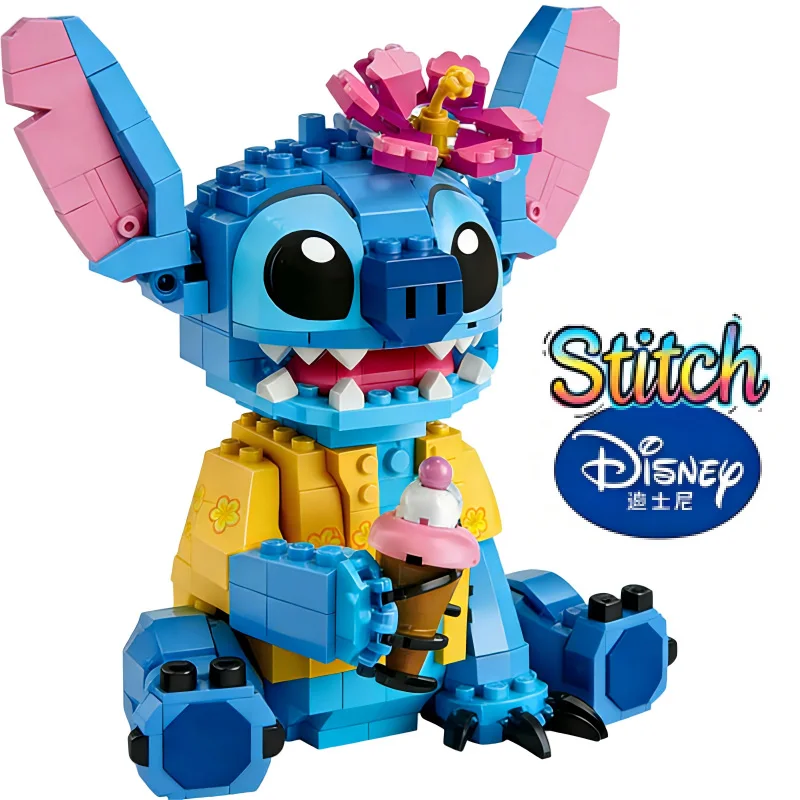 

Disney Stitch 784pcs Building Blocks Creative No Battery CE Certified Kids Toy Gift Compatible with 43257