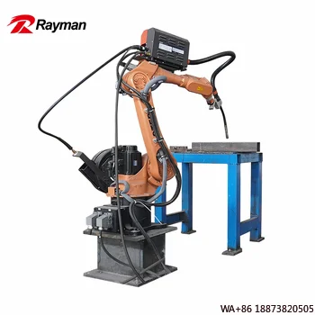 روبوت صناعي ذراع آلي تسليم وحام صناعي أنبوب فولاذي روبوت لحام الأنابيب