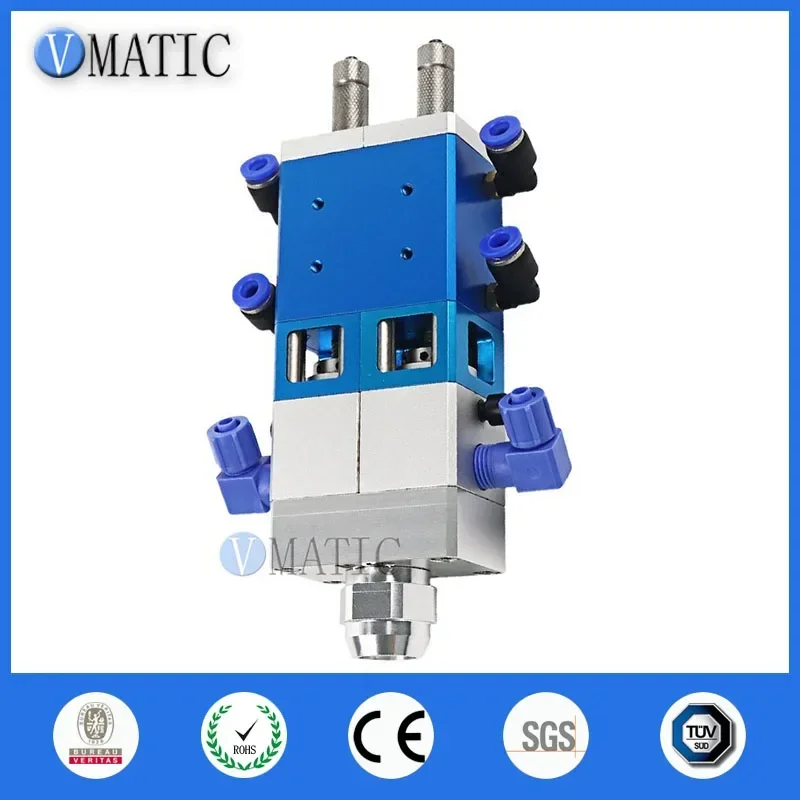 ‌Dual-Cartridge Dispensing Valve System | Pneumatic Actuator for AB Glue & Sealant High-Precision Fast Ship‌