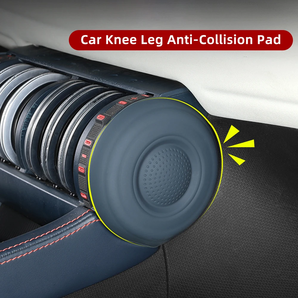 Car Central Control Air Outlet Silicone Protective Cover Driving Position Knee Pads Center Anti-Collision Pad for BYD ATTO 3