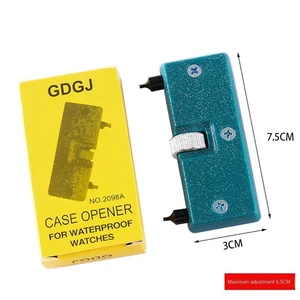 1pcs 조정 가능한 시계 오프너 백 케이스 도구 누름을 누르십시오. 가까운 리무버 렌치 나사 렌치 수리 키트 도구 시계 배터리 리무버 10 최고의 판매 Q1200 WEBER -№10