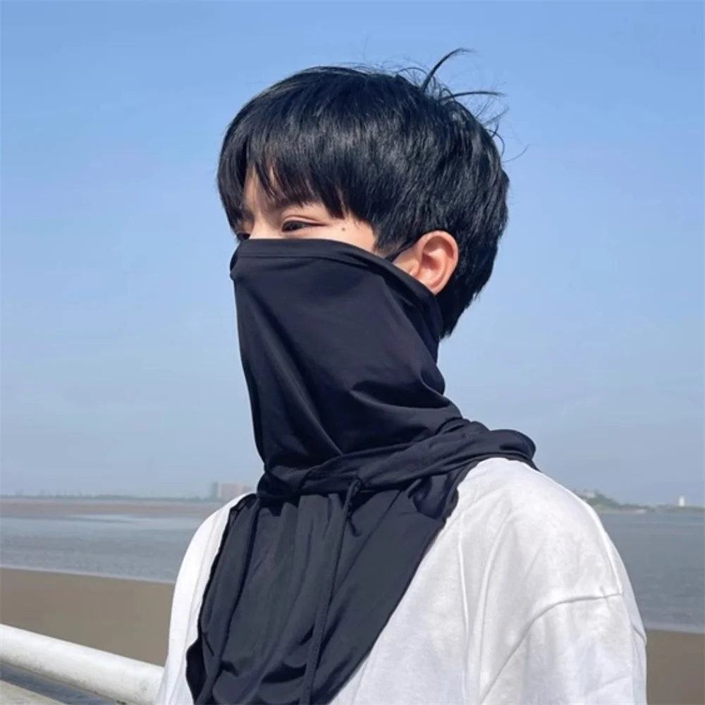 

Summer Sun Hat Men Women Sunscreen Face UV Protection Breathable Long Neck Covers for Cycling Motorcycle Fishing Hooded Cap Mask