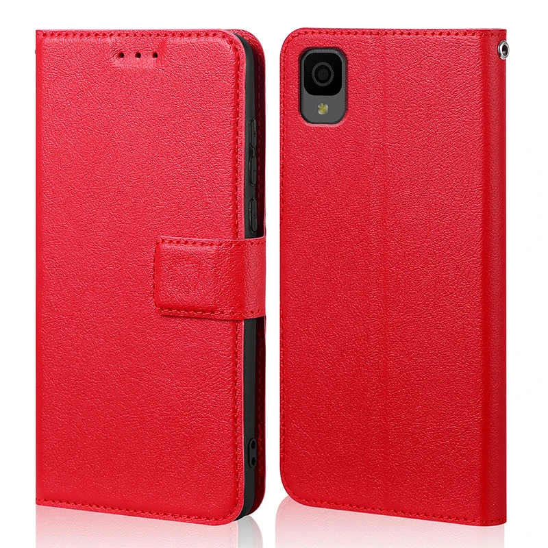 For TCL 30Z Case Luxury Flip PU Leather Card Slots Wallet Stand Case TCL T602DL Phone Bags