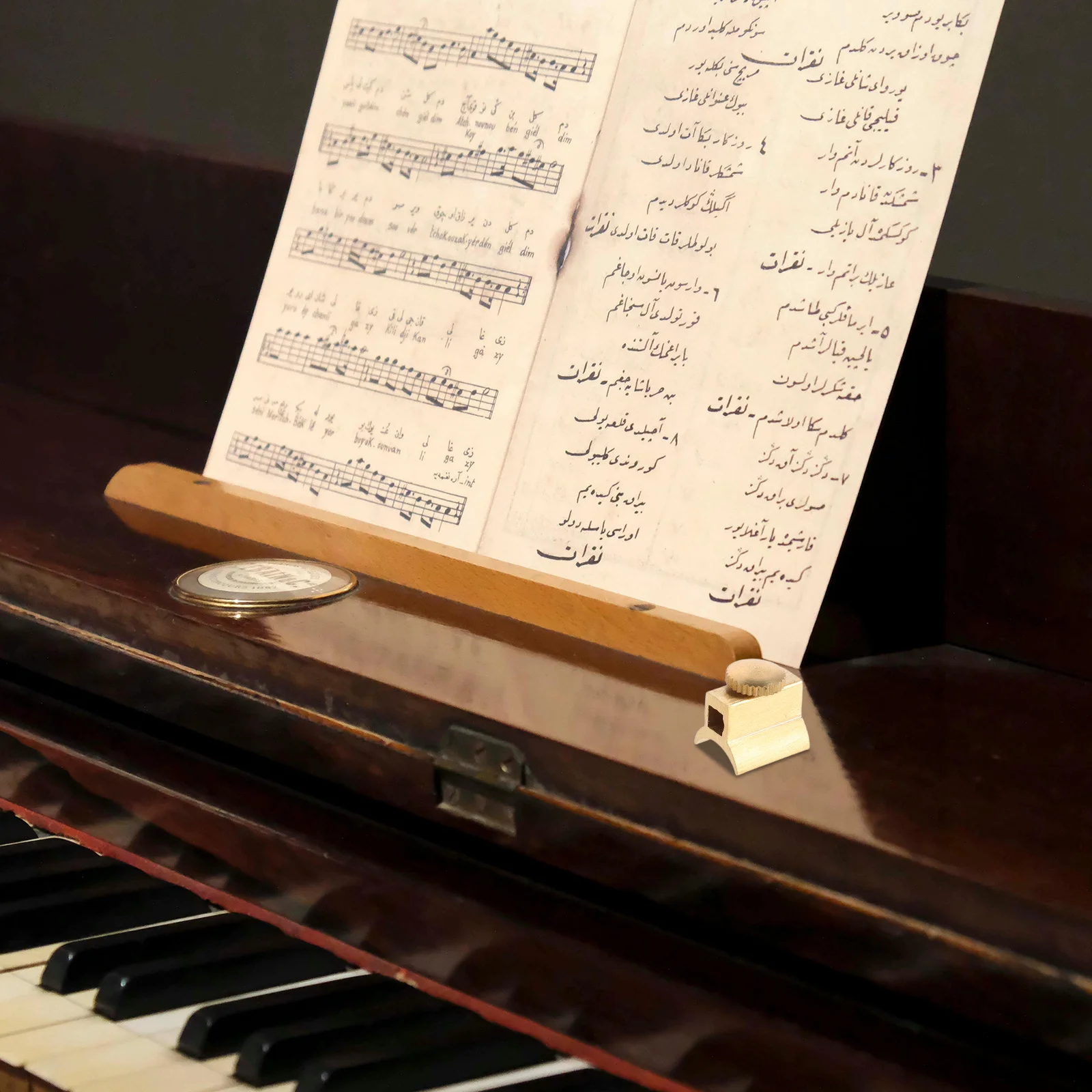 

2Pcs Micro Brass Fastener Kit Wear Resistant Copper Screws for Flute Connection and Instrument Adjustment Parts