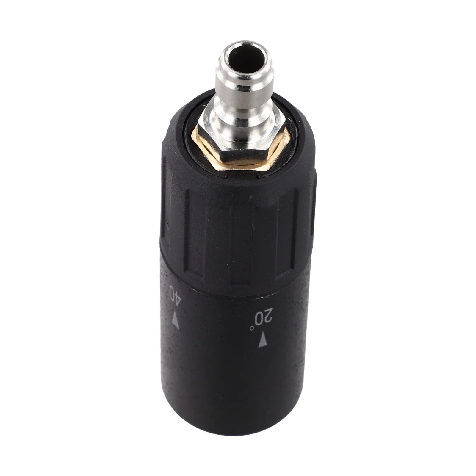 High Pressure Cleaner Nozzle 5in1 with 0 20 40 65 Degree Spray Options and 360 Degree Rotation for Cleaning Use