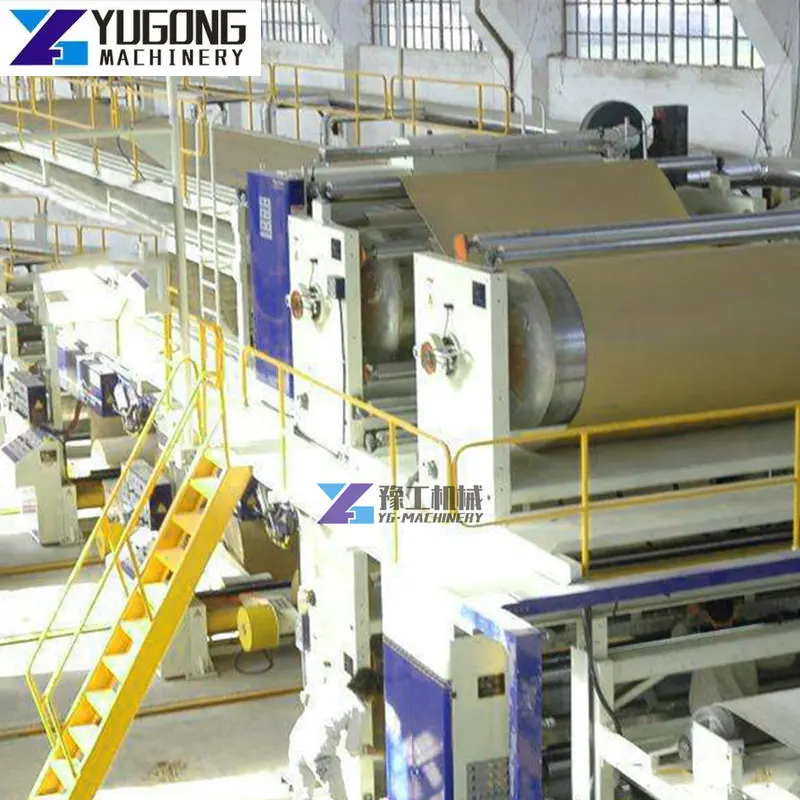 High Quality Waste Paper Recycling Carton Paper Machine Production Line Kraft Test Liner Paper Making Machine