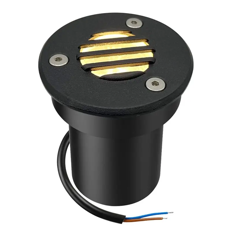 

ABRU-ландшафтный прожектор, уличный теплый белый антибликовый светильник для входа в дворе, наземный светильник для колоды, 12-24 В постоянного тока, 5 Вт