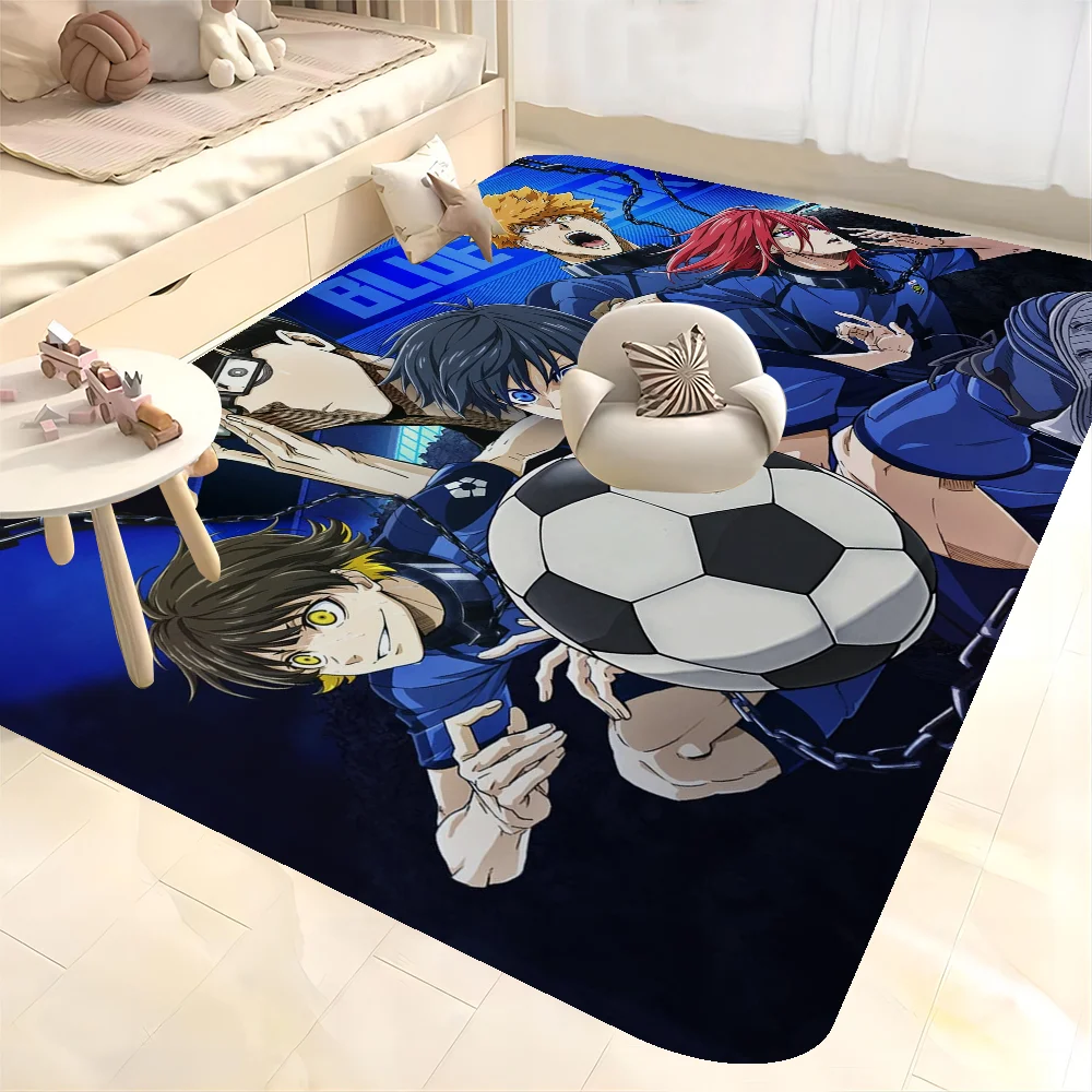 

Anime Blue Lock Bathroom Mat Anti-slip Absorb Water Long Strip Cushion Bedroon Mat Hotel Decor Mat
