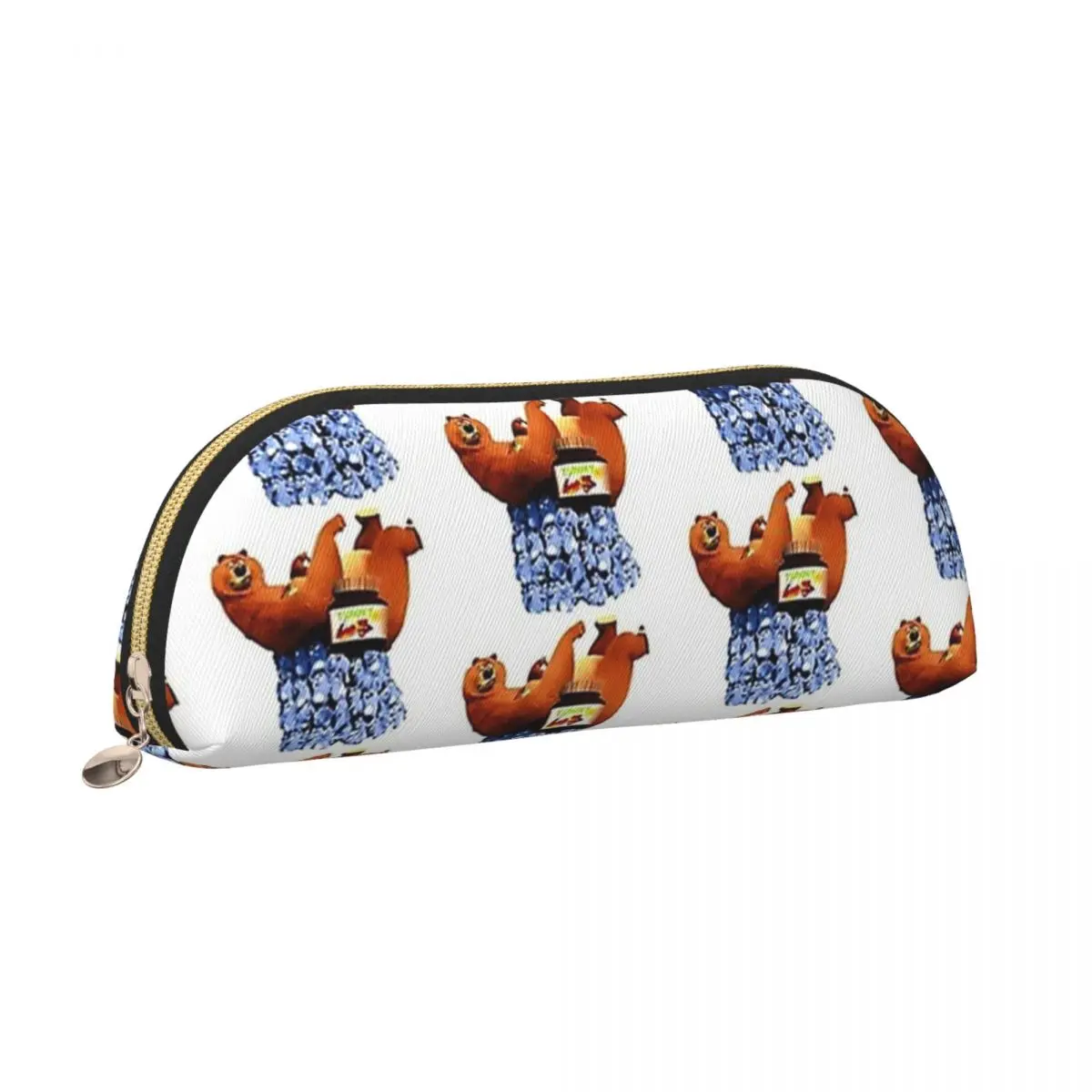 Grizzy And The Lemmings مقلمة قلم رصاص الحقيبة تخزين القرطاسية لوازم سعة كبيرة صندوق القلم حقيبة أقلام رصاص صبي فتاة المدرسة