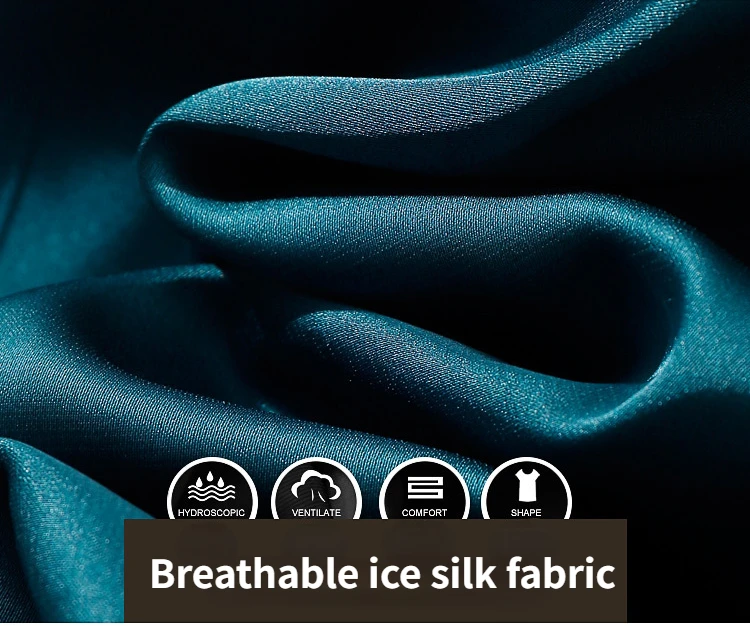 Summer Cool Ice Acetate Silk Bloomers Pants for Women & Men Loose Satin Knickerbockers Green Satin Pants for 150-169cm Tall