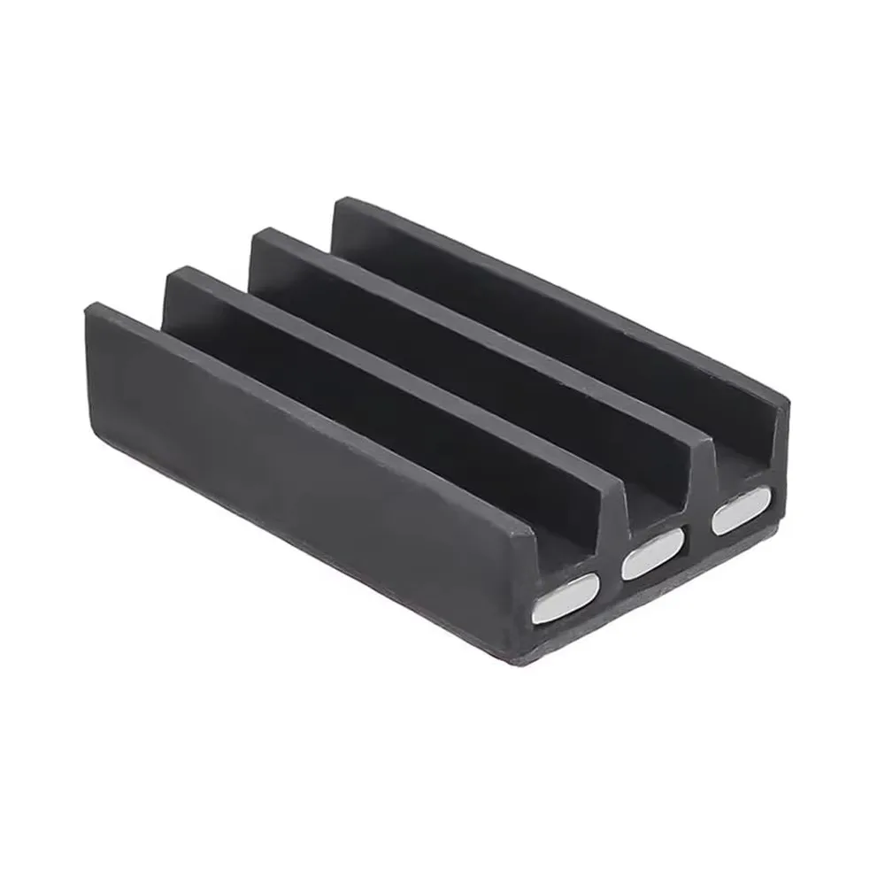 

Self-adhesive Magnetic Bit Holder Rubber Black Screwdriver Bit Holder Wear-resistant Power Tool Parts Drill Bit Holder