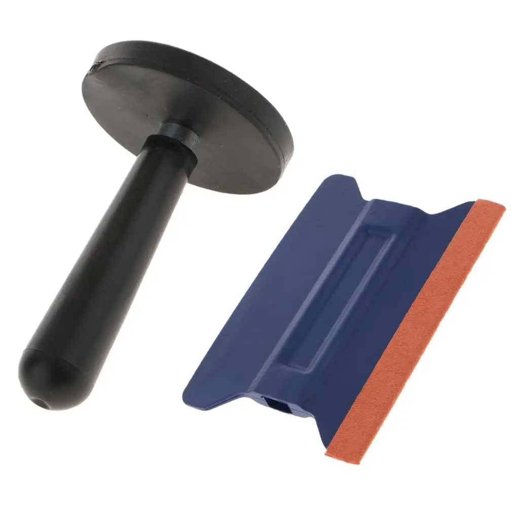 3 Inch Felt Edge Squeegee & Gripper s Holder Decal, Tool for Starter Film Installation