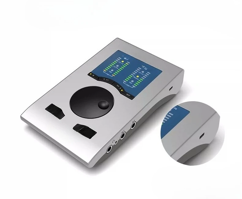 

Professional external USB sound card, singing recording and live broadcast equipment