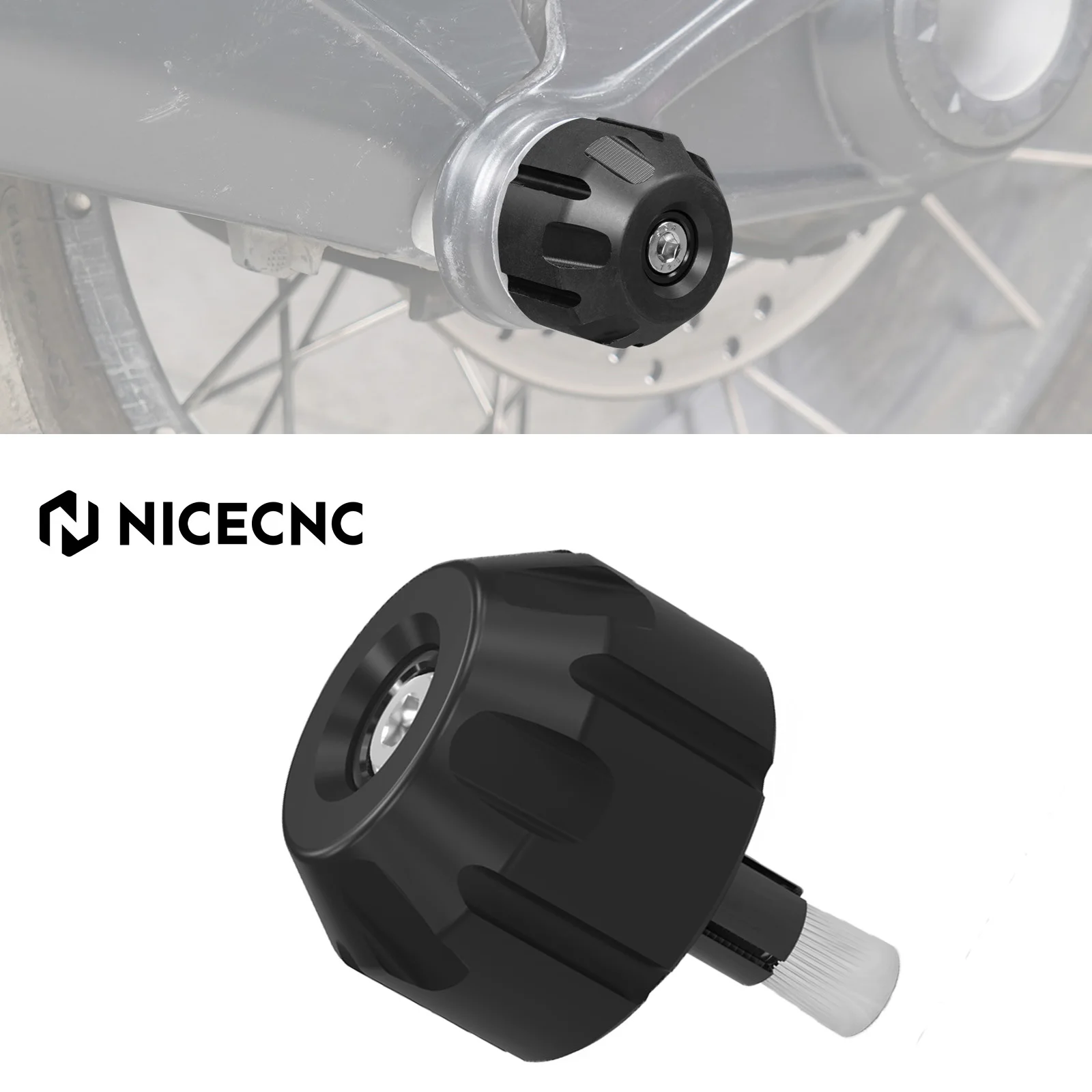 

NICECNC Frame Slider Falling Protector Crash For BMW R1250GS R1250GS Adventure R 1250 GS R 1250 GS Adv 1250GSA 19-2024 2023 2022