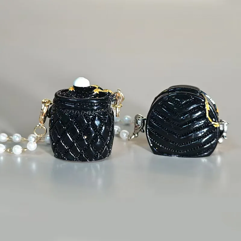 Labubu กระเป๋ามินิแต่งตัวของเล่นตุ๊กตาสําหรับ 17 ซม.Labubu ตุ๊กตาอุปกรณ์เสริมตุ๊กตาแขวนคออุปกรณ์เสริมกระเป๋านักเรียนจี้