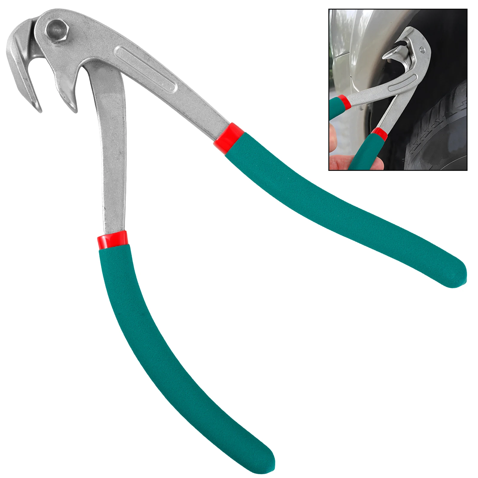 Car Dent Puller Pliers Fender Edge Repair Tools Heavy Duty Car Door Fender Panel Crimp Dent Edge Pliers Auto Body Recover Access