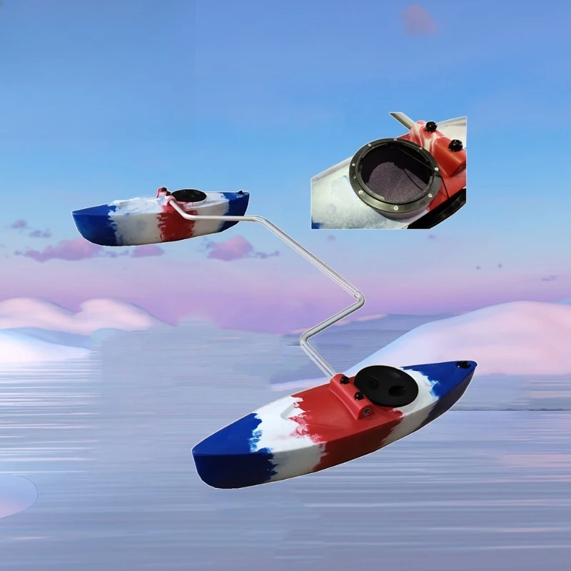 Kayak Balance Float Barrel Plastic Buoyancy Stabilizer For Canoe Rowing Boat Water Sport Anti Roll Auxiliary Accessory