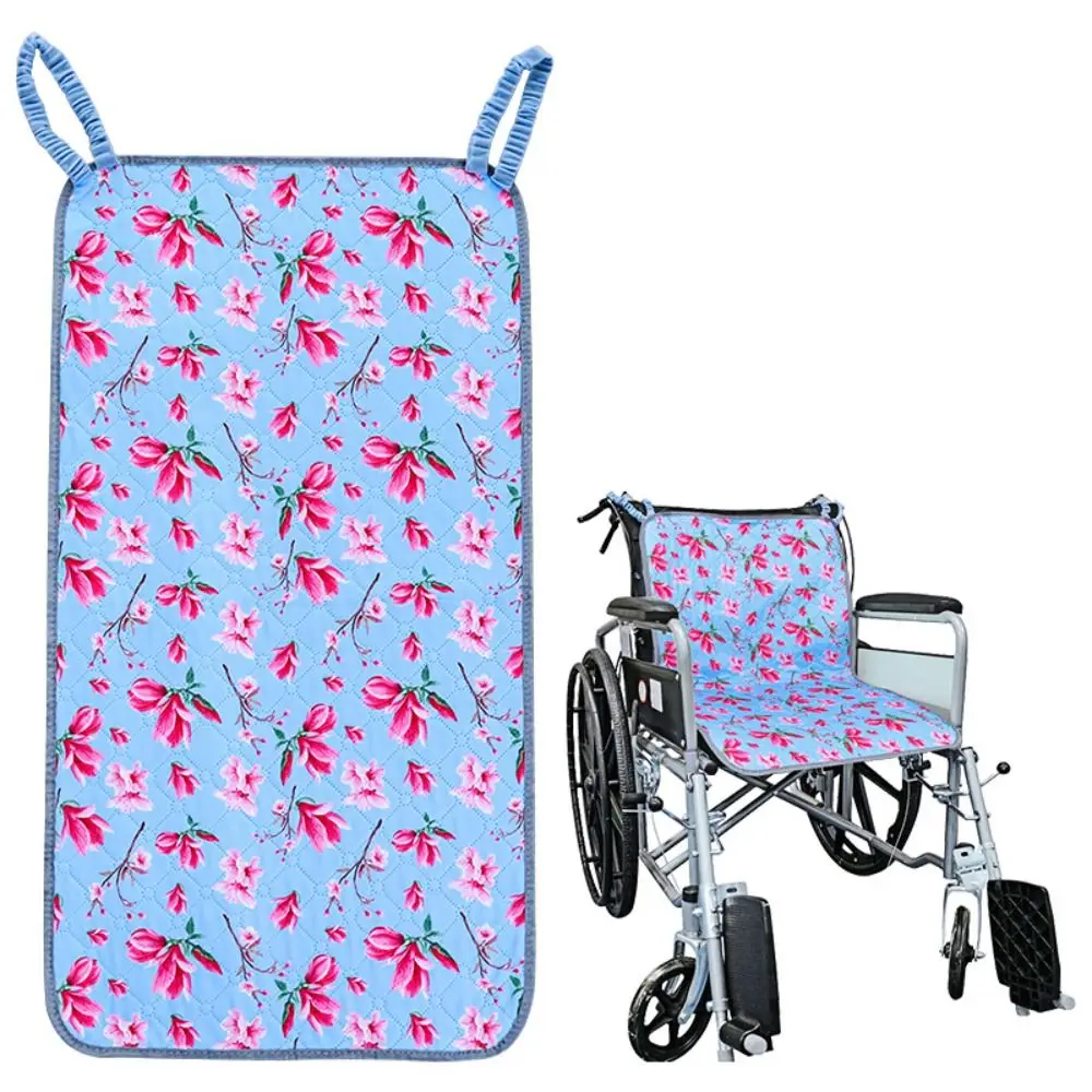 Water Absorbent Wheelchair Seat Cushion Anti-Slip Leakproof Chair Protector Comfortable Washable Wheelchair Incontinence Pad