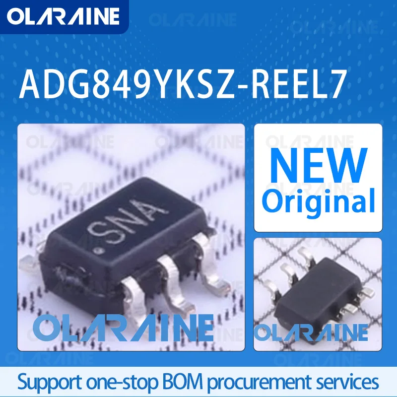 

1/5/10Pcs ADG849YKSZ-REEL7 SC-70-6 original 100% ic chip Analog switch ICs 1 Channel 1 x SPDT Voltage 5.5 V
