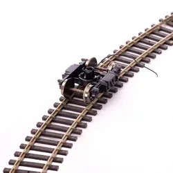 1:87 Train Car Chassis Integrated Accessories HO Scale Toy Model Railway Making Bogie Assembly DIY Diorama For Sand Table Scene