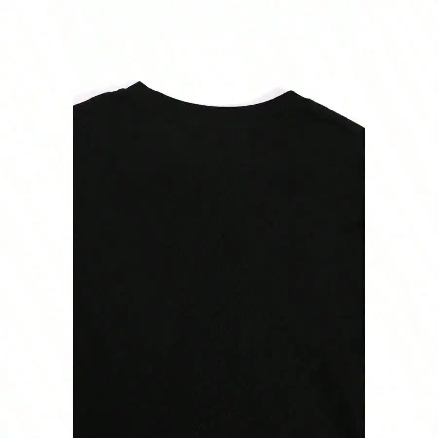 MIKE Women's Comfit T-Shirt  Graphic T-Shirt Black Short Sleeve Casual Tee 100% Cotton, Gift for Men Women