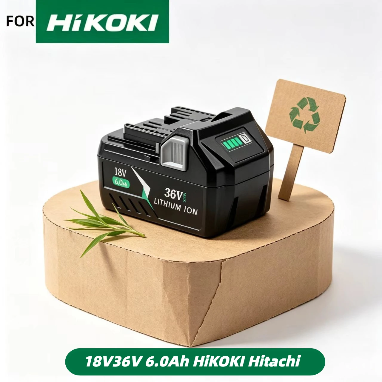

Оригинальный литий-ионный аккумулятор HiKOKI Hitachi 18В 36В 6.0Ач Multivolt – идеально подходит для большинства электроинструментов HiKOKI